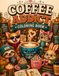 Coffee Addict Coloring Book: Humorous Cafe Scenes and Caffeine Inspired Art for Grown-Ups Who Run on Espresso