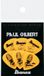 Paul Ibanez Paul Gilbert Plectrum 1.00 mm Geel 6-pack