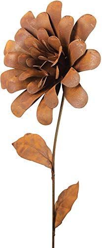 Bornhöft Tuinsteker Dahlie metaal roest - Tuindecoratie - 4260658829088