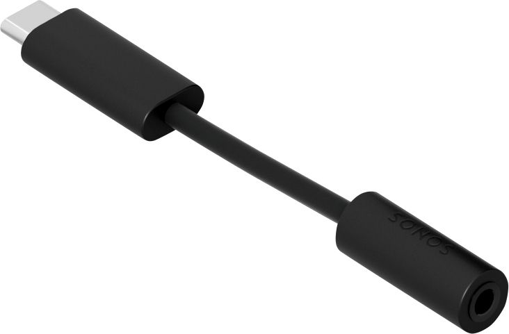 Sonos LDNGLWW1BLK audio kabel 0,1 m 3.5mm USB Type-C Zwart