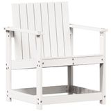 vidaXL Tuinstoel 62x56x77 cm massief grenenhout wit