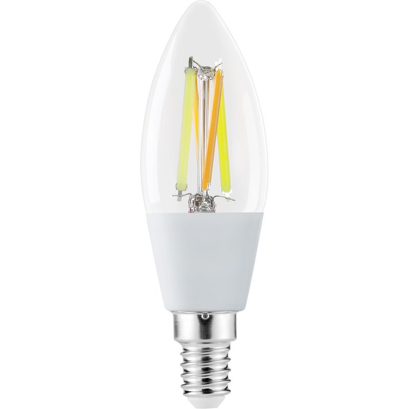 Sylsmart Sylvania Sylsmart Refled Retro Kaars E14 4.9W 2000K-6500K Koelwit dimbaar