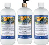 Claudius Cosmetics B.V. Bodylotion Orange 1 Liter - met gouden pomp - set van 3 stuks