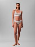 Calvin Klein Dames licht gevoerd bralette LV00QF8503 Bralette, grijs (grijs heather), XL