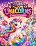The Secret Kingdom of Unicorns: 15 Magical Coloring Adventures