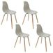 SILLA PHOENIX SILLA GRIS ESCANDINAVA