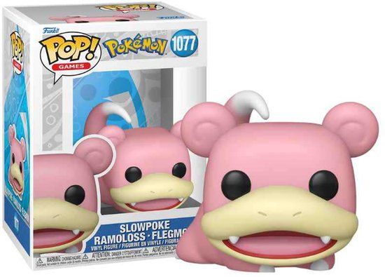 Funko Pokémon Slowpoke vinylfiguur 1077