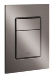 GROHE Skate Cosmopolitan S Bedieningspaneel Toilet - Verticaal - Dual Flush - Eco - Hard graphite (glanzend antraciet)