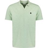 No Excess Polo V Melange Mint Taille: XXL