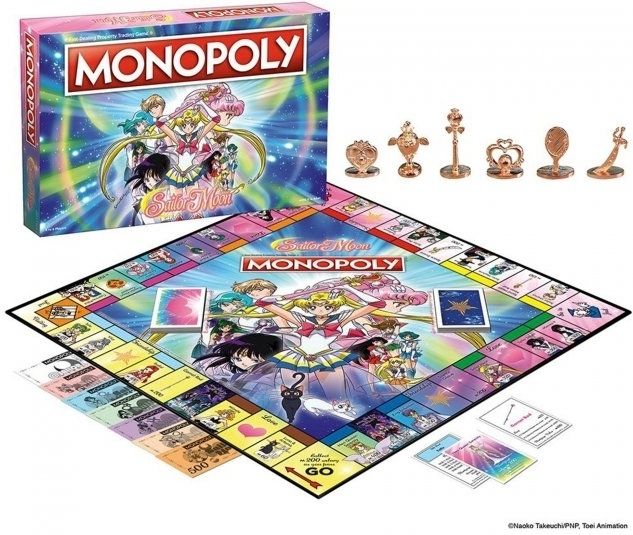 Hasbro Sailor Moon Monopoly - Bordspel