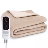 Seranova Elektrische Deken 3XL - Beige - 200x180 cm