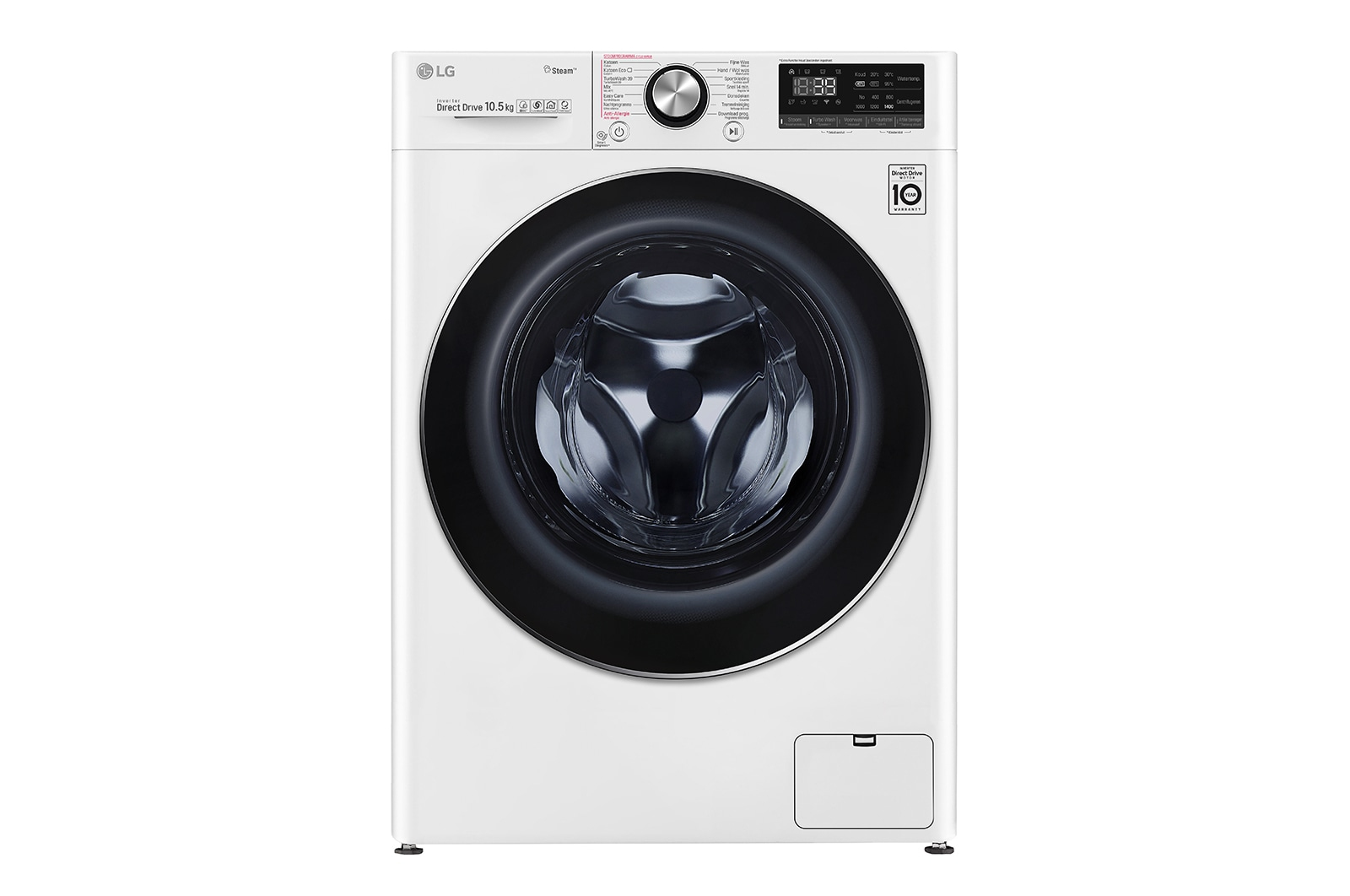 LG F6WV910P2E - 10.5 kg Wasmachine | 1600 RPM | Wit