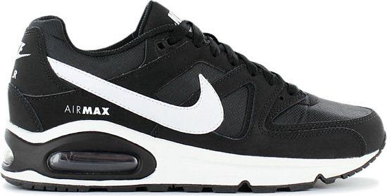 Nike Air Max Command Sneakers Dames Zwart/Wit Maat 38.5 - 397690-021