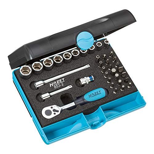 Hazet Dopsleutel Assortiment - 1/4 inch - 35 stuks