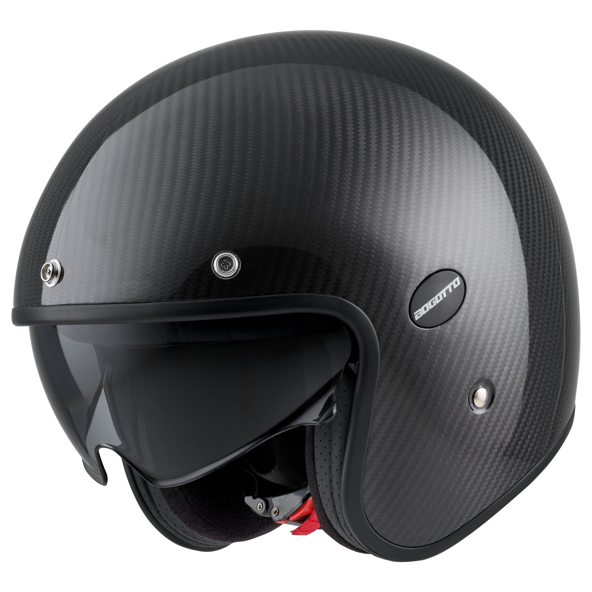 Bogotto H587 Carbon Jethalm - Casque à réaction, carbone, XL (61/62)