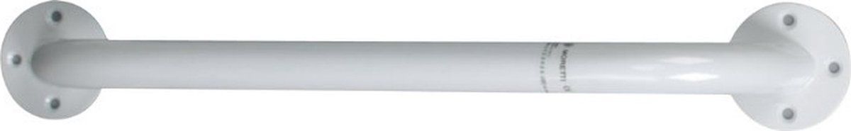 Moretti badgreep - 40 cm - wit - rvs