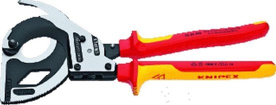 Knipex Kabelkniptang ratel 320mm VDE 2c-gr.