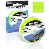 Zebco Trophy Vislijn 0.30mm Nylon 250 meter Fluo Geel