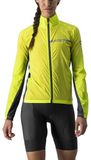 Castelli SQUADRA STRETCH fietsjas Dames Yellow Fluo/Dark Gray - Vrouwen - maat XL