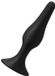 EIS Anale dildo van siliconen, L, 15,5 cm, Zwart