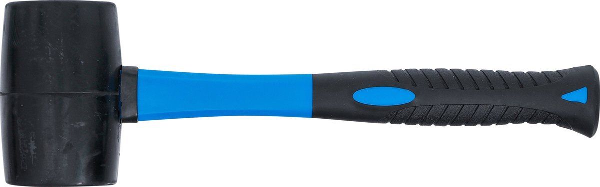 BGS Rubberhamer glasfibersteell zwarte kop Ø 60 mm 500 g