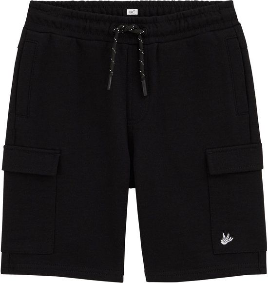 WE Fashion Jongens regular fit cargoshort met embroidery