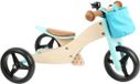 Small Foot Tricycle et draisienne en bois 2en1 turquoise - 12+ mois