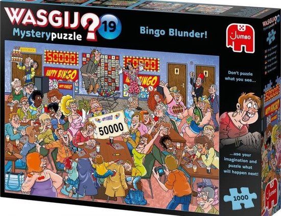 Jumbo Wasgij Mystery 19 - 1000 stukjes Puzzel - 12+ jaar
