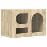 vidaXL TV-kast Sonoma eiken 60 x 35 x 40 cm bewerkt hout