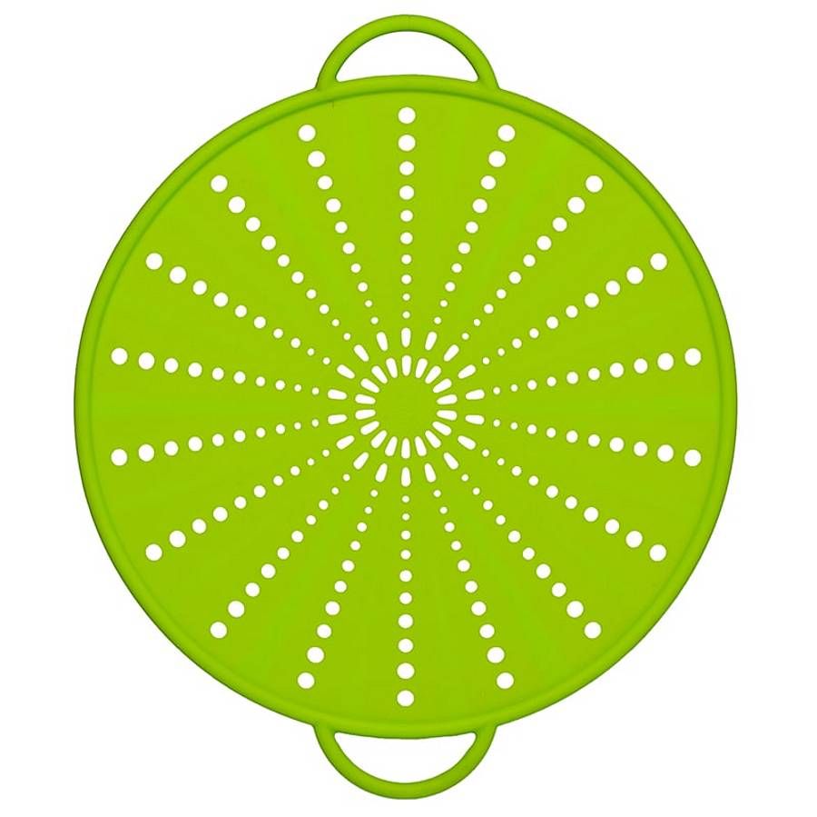 Emsa Smart Kitchen - Deksels - groen - silicone - 310 mm - rond