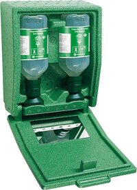 Plum wandbox oogspoelstation met 500 ml oogspoeling Niet verwarmd