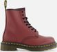 Dr. Martens Dames Laars 1460 Smooth Cherry Red Oxford Rub Off - Rood - Maat 42
