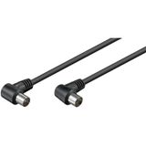 Goobay 11526 - Antennekabel - 2,5 m - Zwart