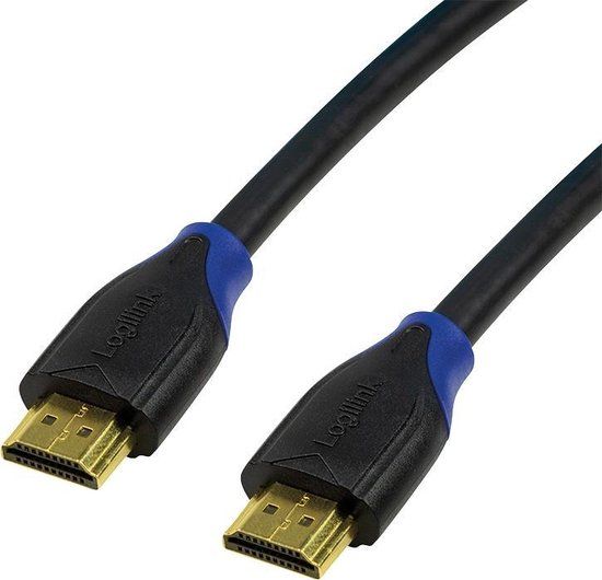 LogiLink CH0063 HDMI cable with Ethernet 3 m Black
