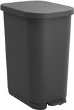 Rotho Orbe pedaalemmer - prullenbak 40L - zwart - kunststof