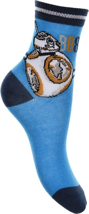 Star Wars Socks - Boys - 1 Pair - Size 27/30 - Blue
