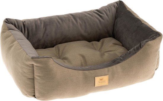 Ferplast Chester 50 Bedding - Cat Bed - 55x45x20 cm - Brown