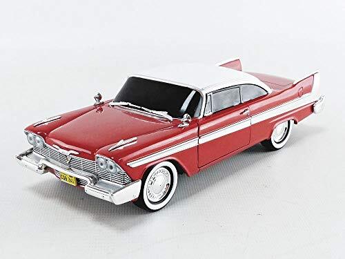 Greenlight Collectibles - 1:24 Christine (1983) - 1958 Plymouth Fury(Evil Version with Blacked Out Windows)