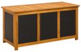 Syfax Acaciahout Tuinopslagdoos 185 L Massief 113 x 50 x 56 cm Zwart