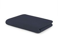 SETEX Wafelpiqué knuffeldeken, veelzijdige deken van 100% katoen, geschikt als woondeken, sprei, zomerdeken, outdoordeken en meer, 150 x 200 cm, donkerblauw