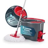 CLEANmaxx Power-dweil met twee kamers filtersysteem
