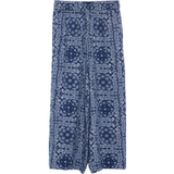 s.Oliver Culotte Gestructureerd Gebloemd Viscosemix Regular Fit Vrouwen 34