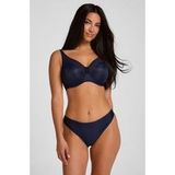 Hunkemöller Invisible String Lace Back Blauw