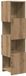 vidaXL Hoekkast - 25,5x25x102cm - Bewerkt Hout - Artisan Eiken