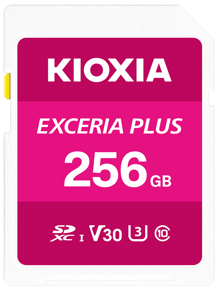 Kioxia Exceria Plus SDXC 256GB - Roze