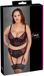 Cottelli CURVES Lingerie Set Zwart/Rood XXL 95D