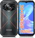 DOOGEE S Cyber - Robuuste smartphone - 20 GB RAM + 256 GB ROM - 10800 mAh - 6,58" FHD+ 90 Hz - 50 MP AI-camera - IP68/IP69K - Android 14 - NFC - Rood