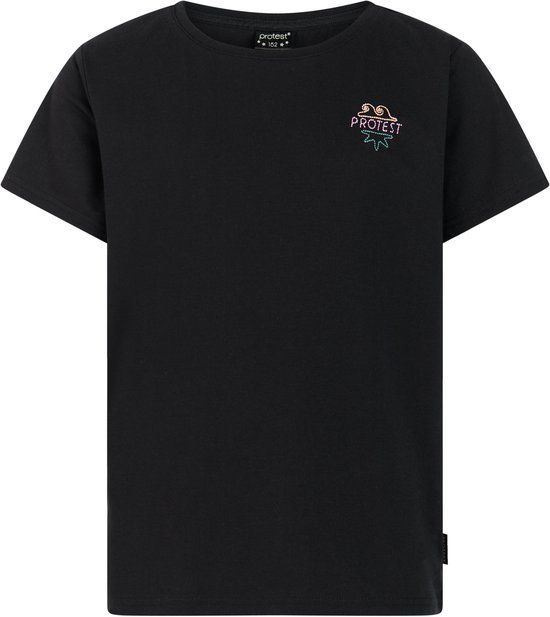Protest PRTVictory JR T-shirt Meisjes Korte mouwen Ronde hals Regular Fit Crème