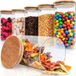 DECO HAUS Pots de stockage avec couvercle