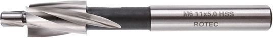 Rotec HSS Kopverzinkfrezen 180° DIN373 M10 / 18,0x8,5 K